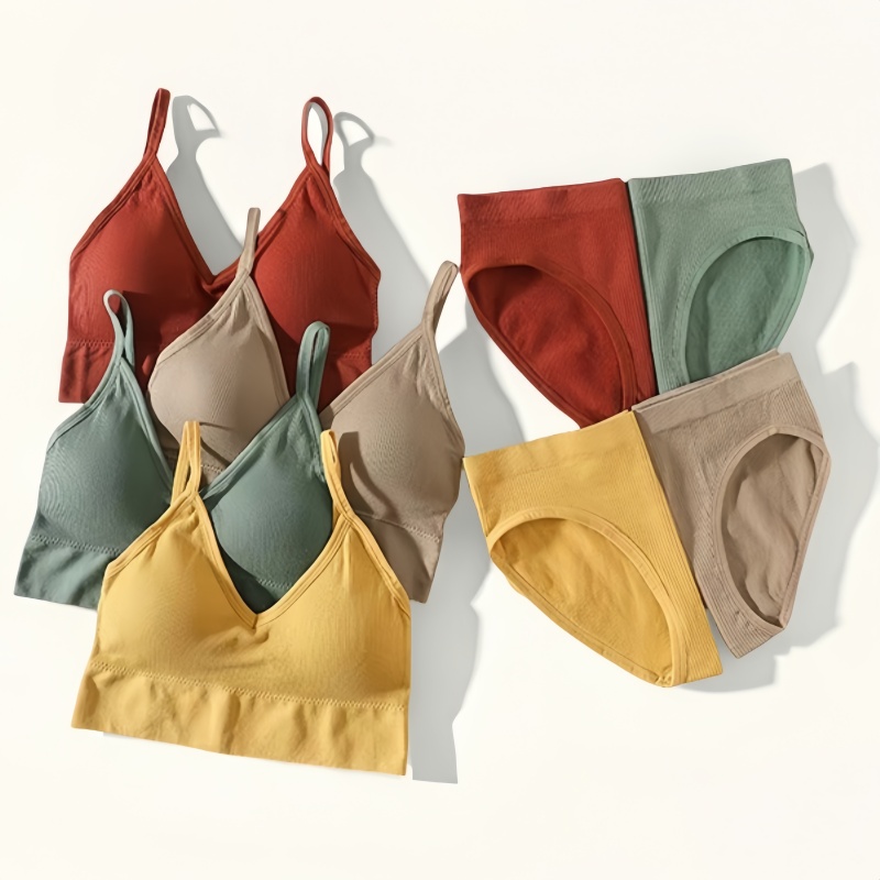 Bralette Triangle Set - Conjunto de sujetador y bragas para