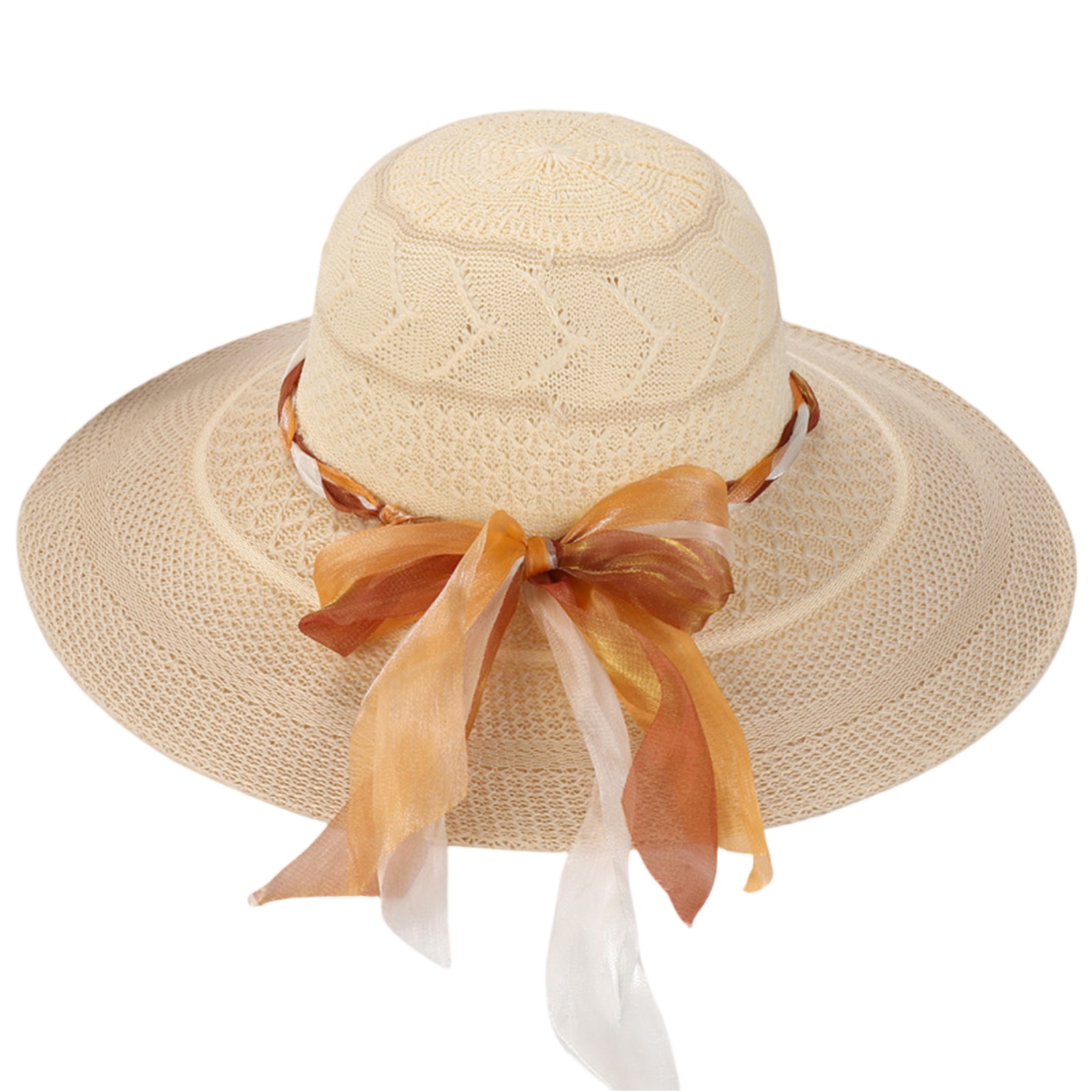 Hat Floppy Wide - Sombrero de Sol con Lazo para