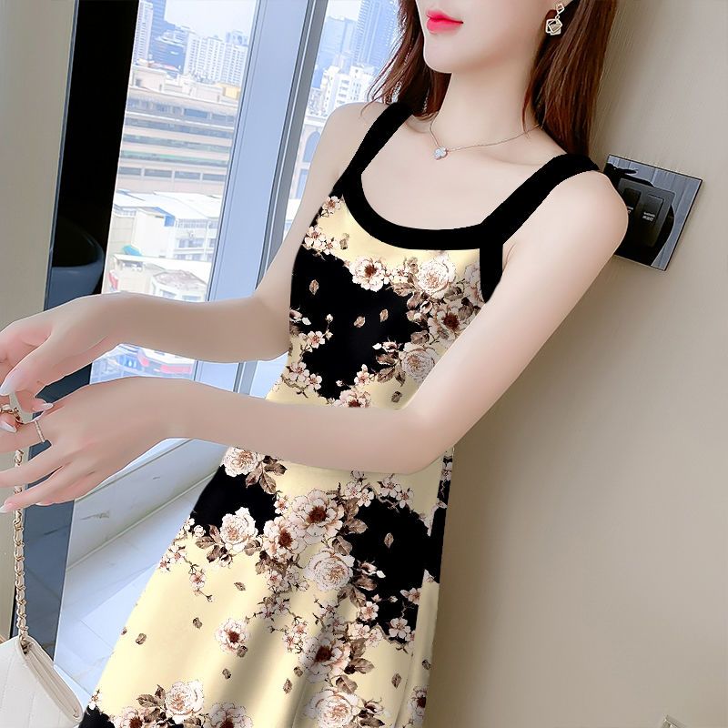 Midi Skirt Floral - Vestido Midi con estampado Floral para