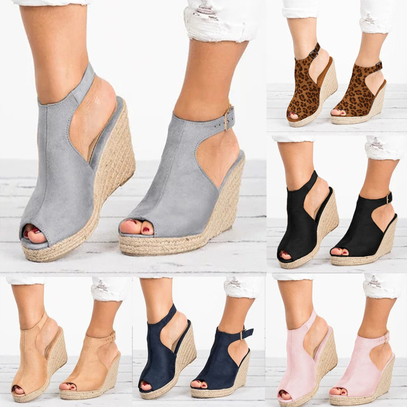Sandalias de tacón para mujer, - Wedge Espadrille Women reseña y precio