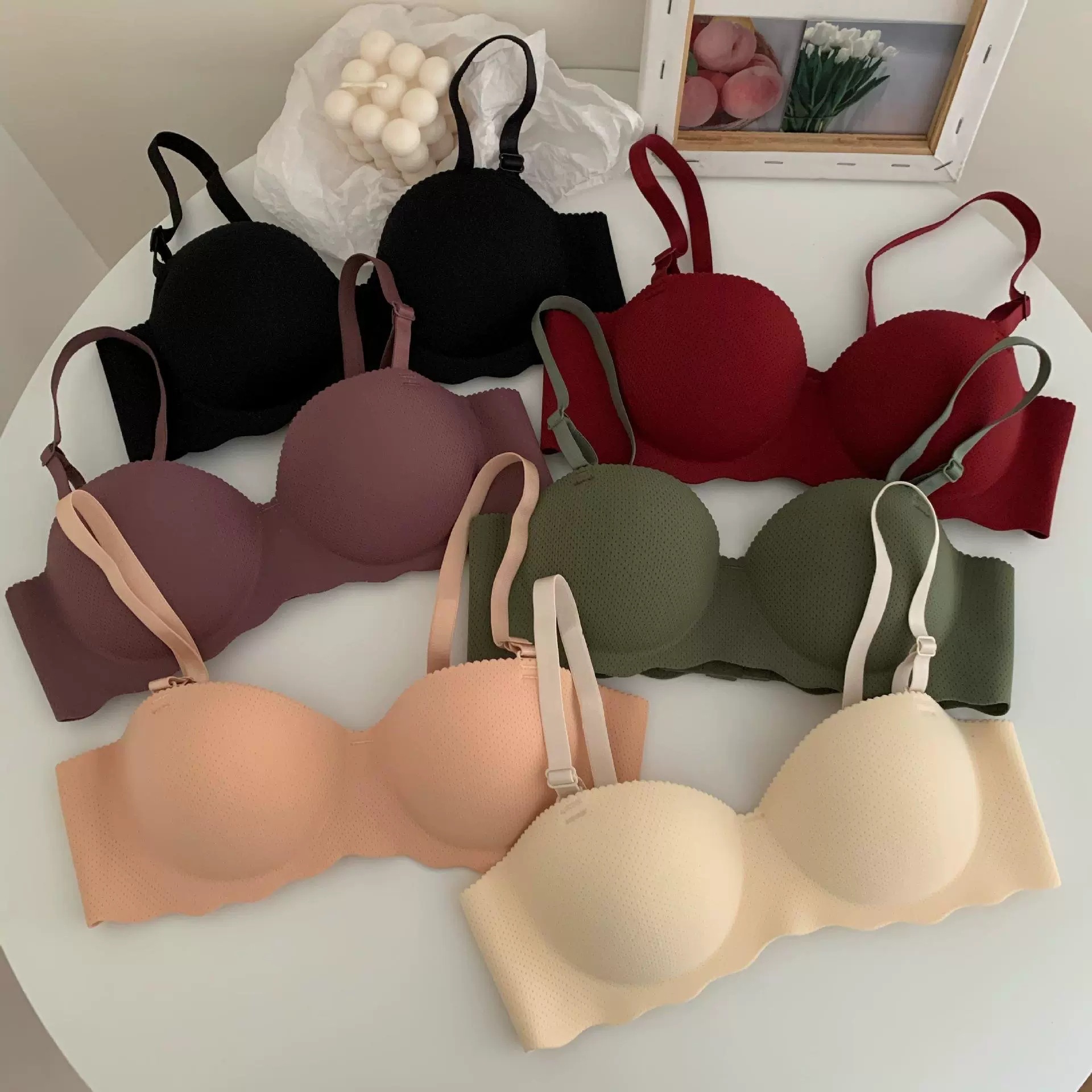 Ropa interior de pecho pequeño - Bralette Triangle Set reseña y precio