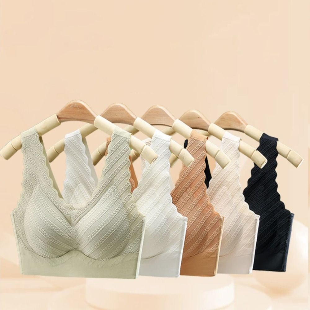 Sujetador de encaje burbuja si - Bralette Triangle Set reseña y precio