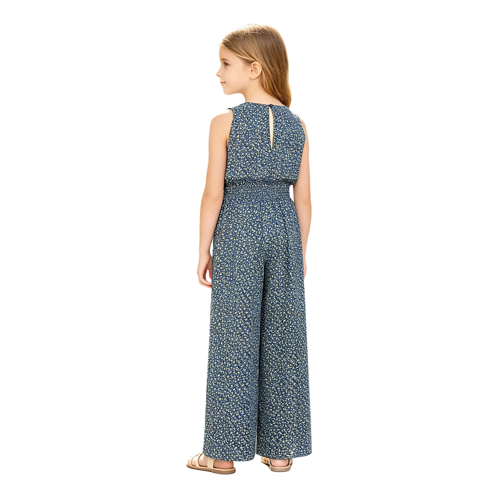 Mono floral a la moda para niñ - Romper Floral Print reseña y precio