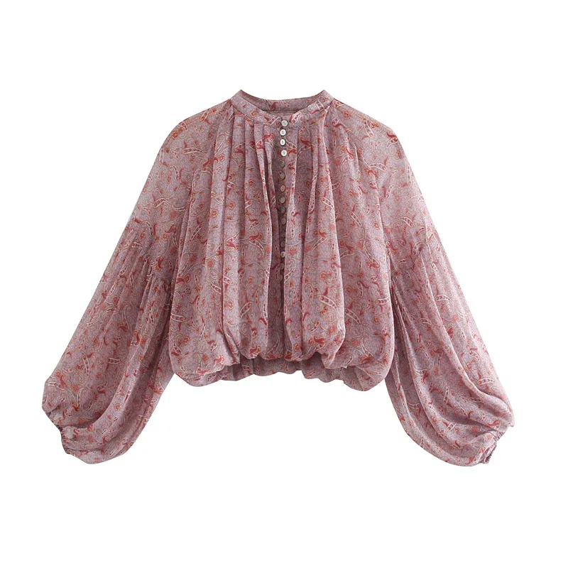 TEELYNN Bohemia-Blusa de manga - Romper Floral Print reseña y precio