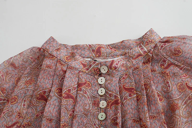 TEELYNN Bohemia-Blusa de manga - Romper Floral Print reseña y precio
