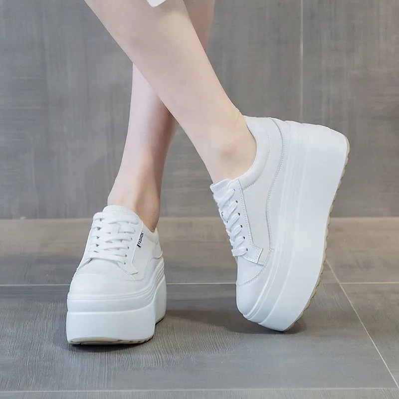 8cm nueva lona cuero genuino m - Wedge Espadrille Women reseña y precio
