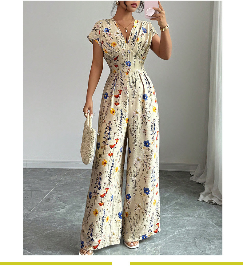Ropa de Mujer Elegante de Vera - Romper Floral Print reseña y precio