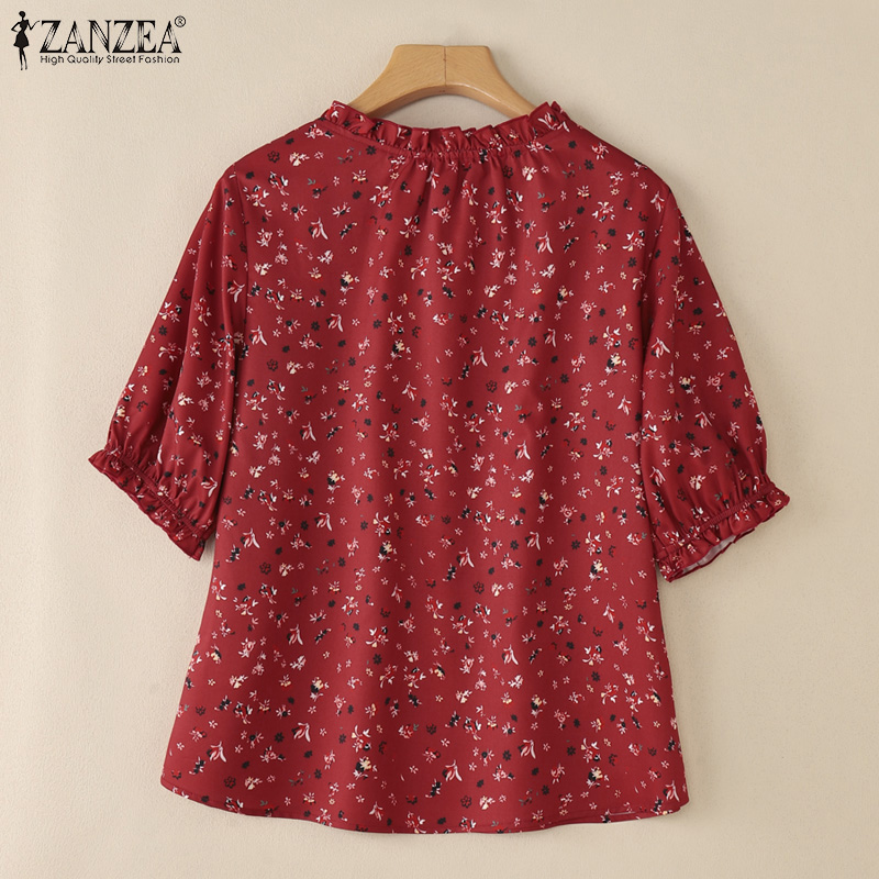 Blusa ZANZEA 2026 con Estampad - Romper Floral Print reseña y precio